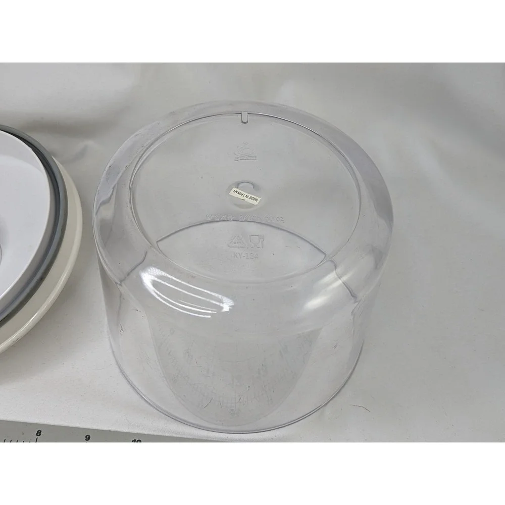 Snail Foodsaver Canister Clear‎ 50 Oz 6x5-5/8 Inch